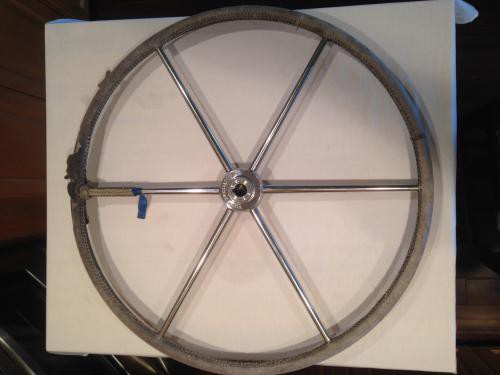 sailboat replace wheel