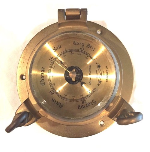 Royal Mariner Clock & Barometer